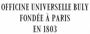 Buly 1803 logo