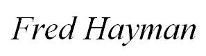 Fred Hayman logo
