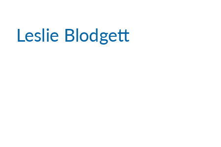 Leslie Blodgett logo
