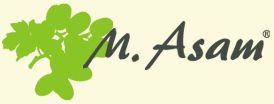 M Asam logo