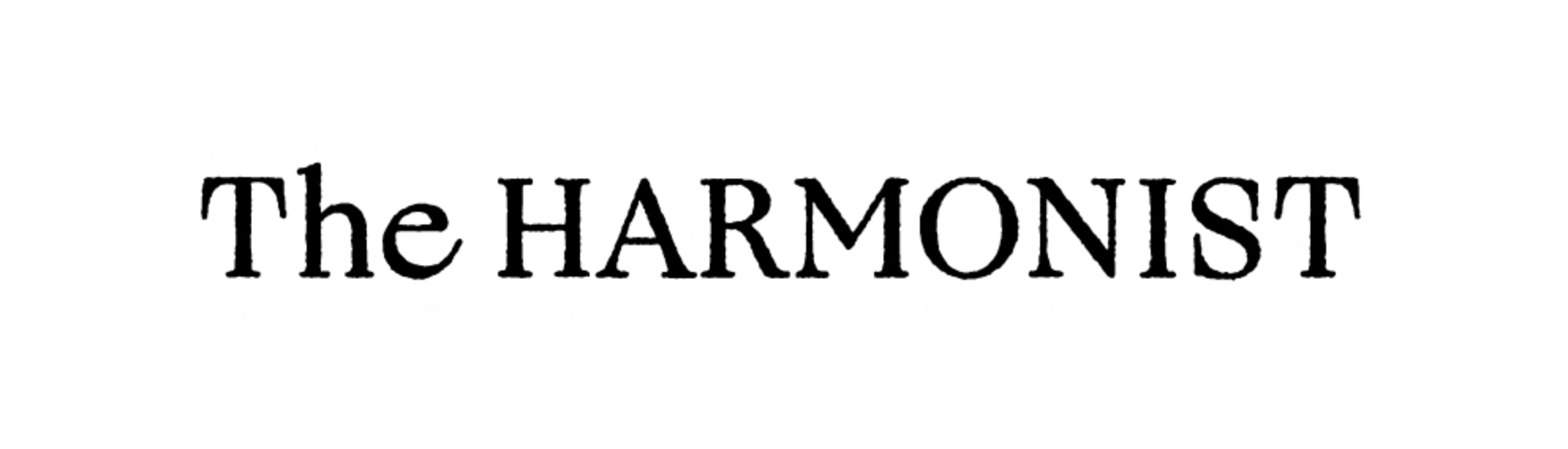 The Harmonist logo