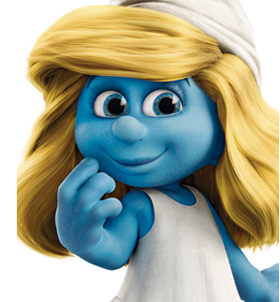 The Smurfs logo