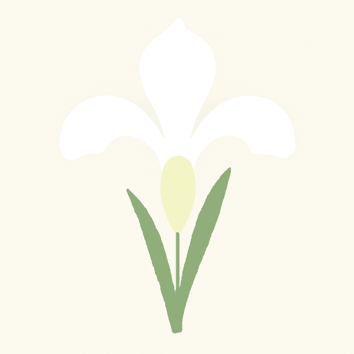 white iris