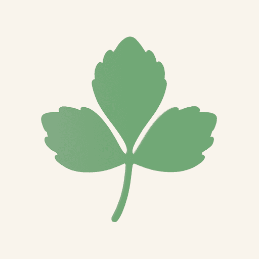wild strawberry leaf