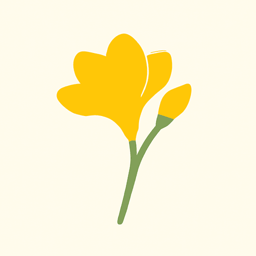 Yellow Freesia