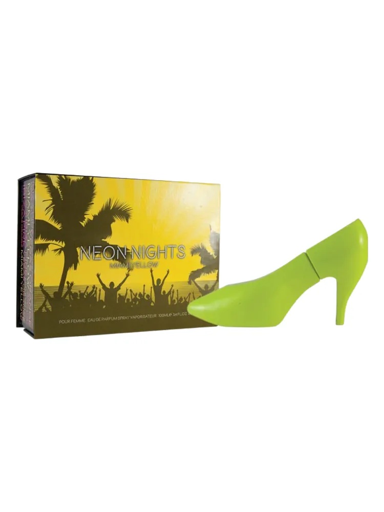 Sexxy Shoo Neon Nights Miami Yellow
