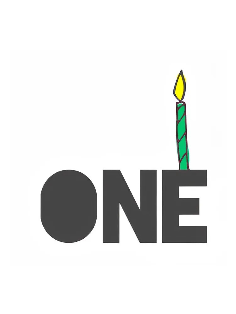 One
